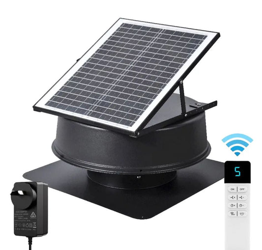 Industrial Heat Extraction Solar Powered Axial Flow