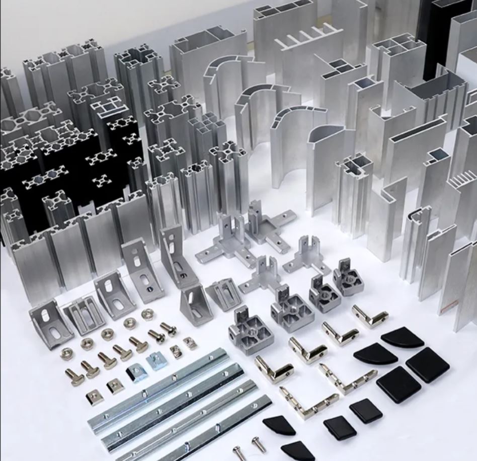 Custom All Kinds of Aluminium Extrusion Profiles