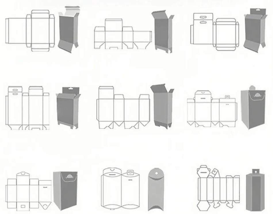Custom Hard Boxes White Cardboard, Paper Packaging Box