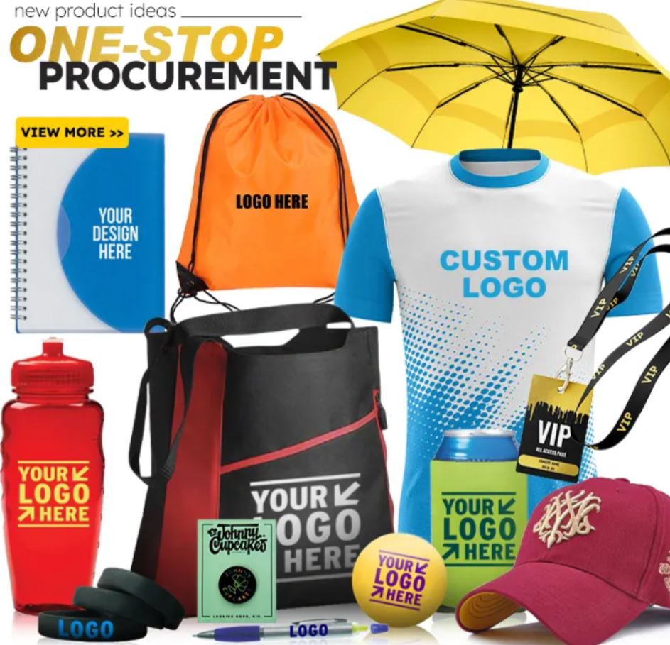Custom Merchandising Corporate Brand With Logo