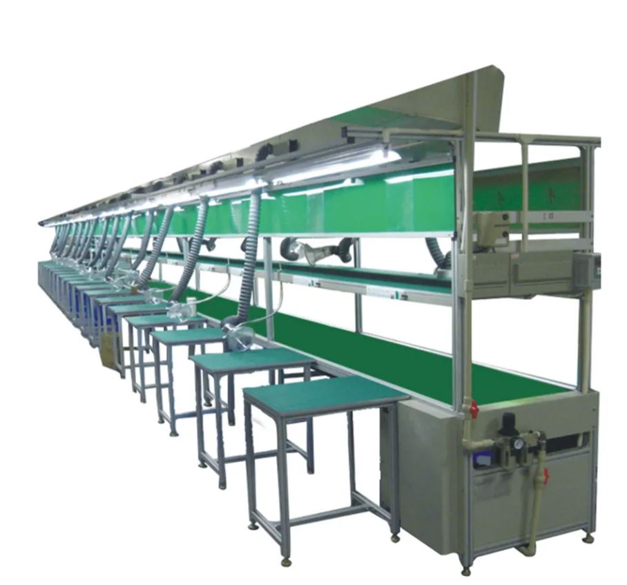 PCB  Belt Conveyor with Workbench
