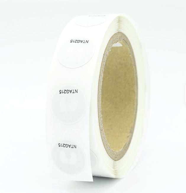 Coated Paper Rfid Label Roll Nfc Tag HF Sticker