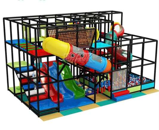 Toddler Children Home Castle Kids Playground Set Equipment Maze Supplier Slides Mazes Ball Pool Indoor Playground