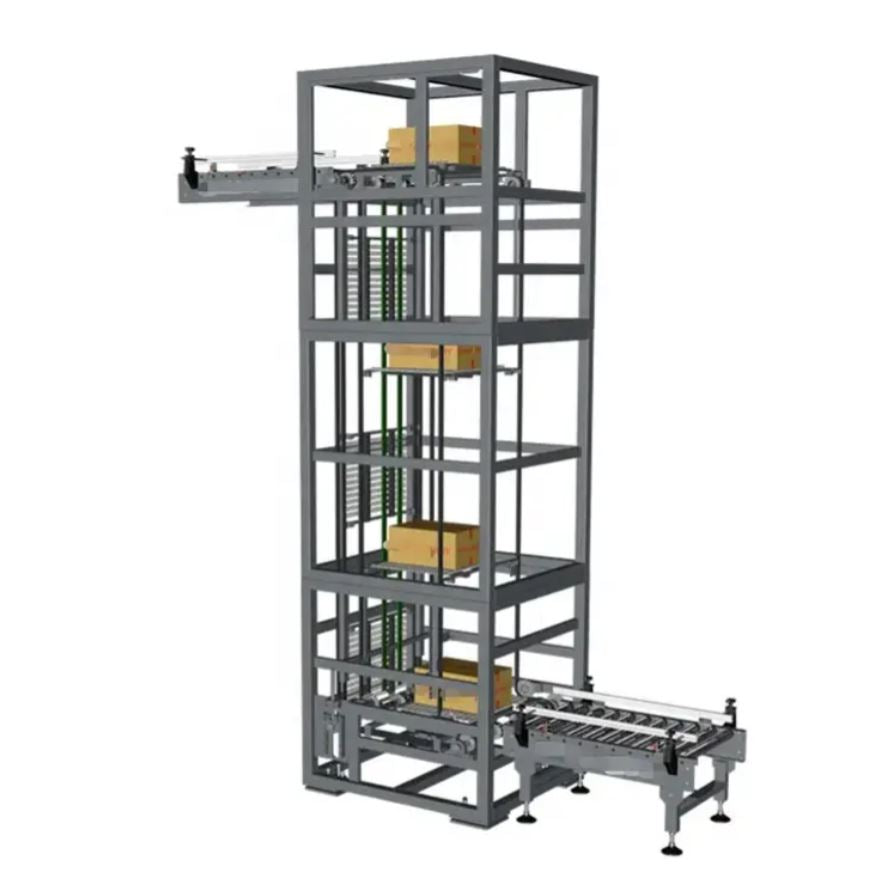 Industrial Warehouse Hydraulic Vertical Guide Rail Cargo Elevator Lift Goods