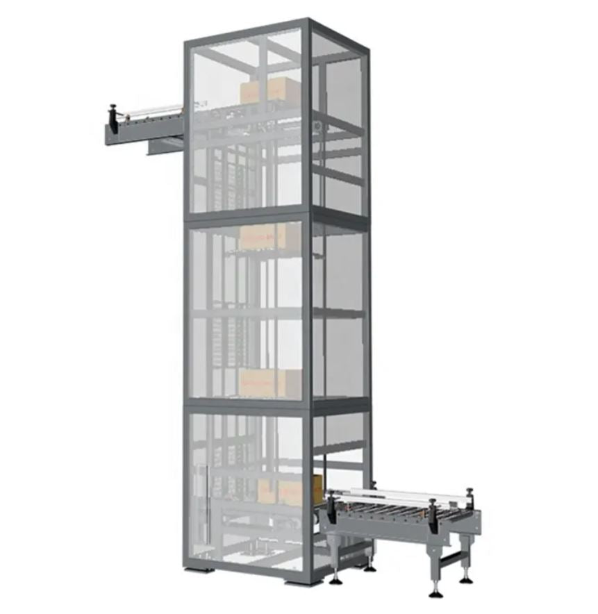 Industrial Warehouse Hydraulic Vertical Guide Rail Cargo Elevator Lift Goods