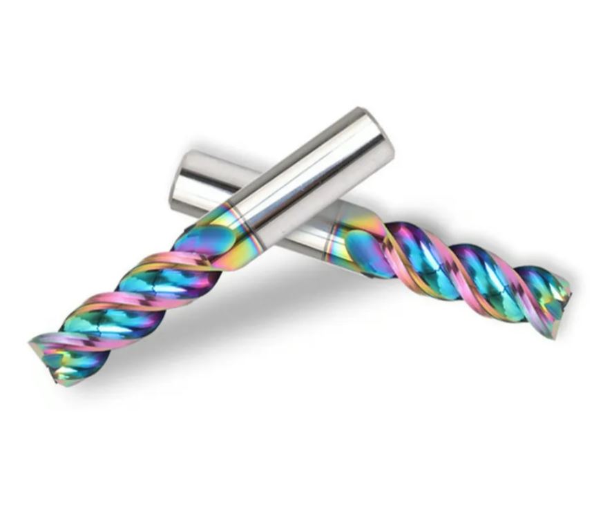 DLC CoatingTungsten Carbide Router Bits Cutting Tool Aluminum Copper