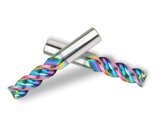 DLC CoatingTungsten Carbide Router Bits Cutting Tool Aluminum Copper