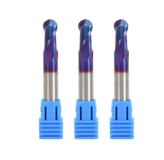 2 or 4 Flutes Carbide Ball End Milling Cutter Ball Nose Milling Cutter