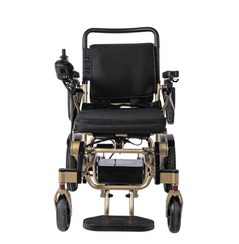 Remote Control Auto Fold Aluminum E-Wheelchair WIth Dual Motors