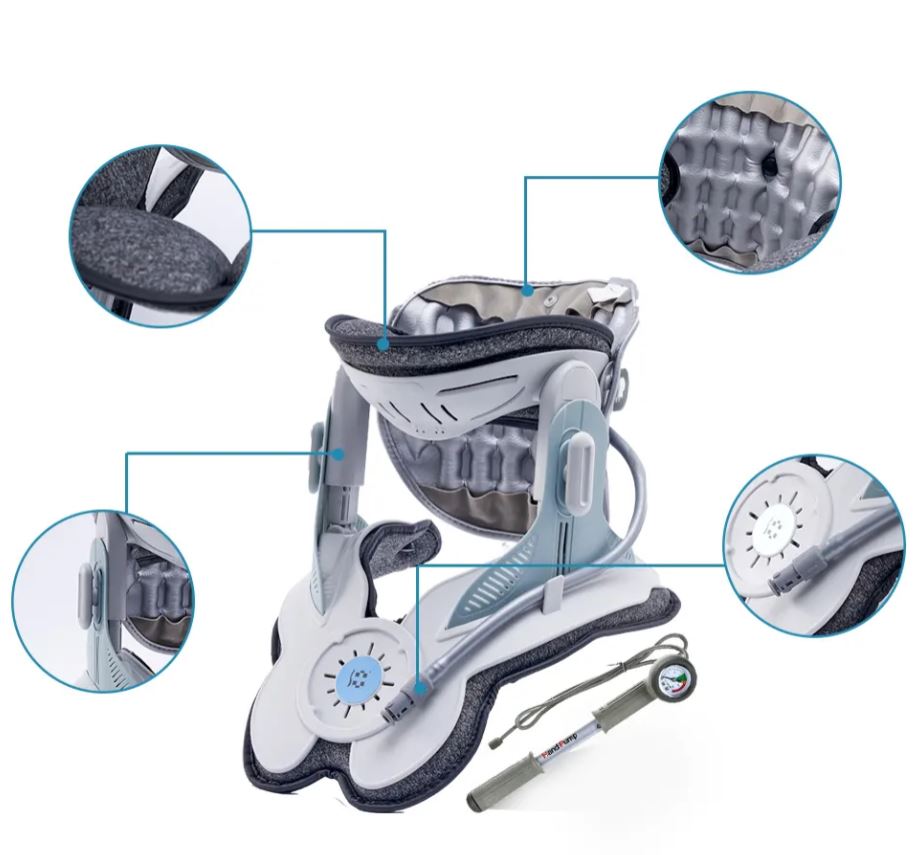 Neck and Shoulder Cervical Traction Device for Neck Pain Relief and Cervical Spine