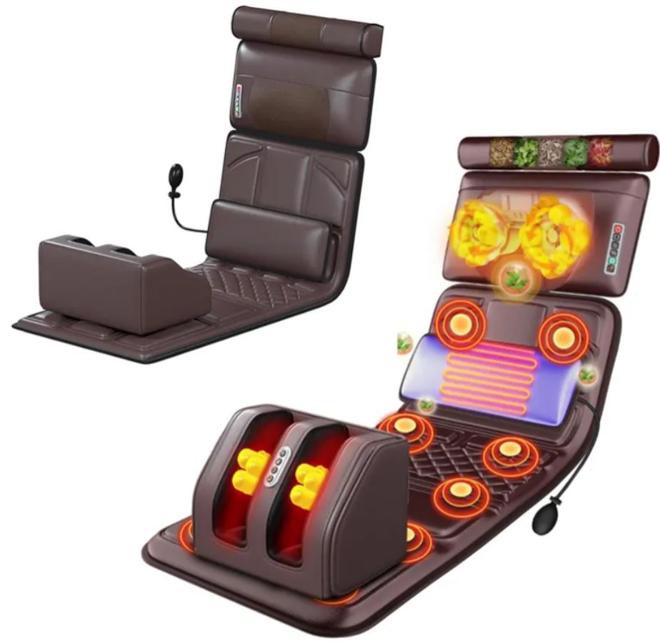 Cushion Full Body Neck Vibrating Massager Electric Mat