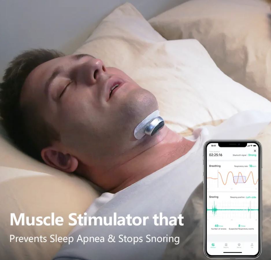 Electronic Muscle Stimulator Plus Anti-snoring Device