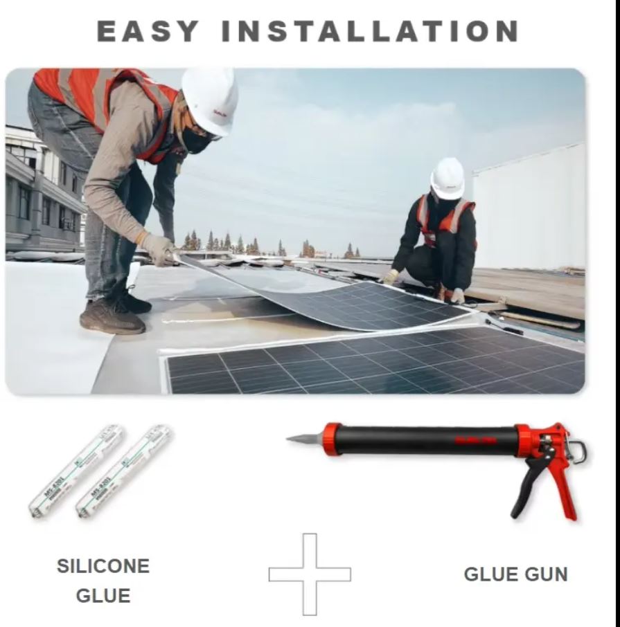 Flexible Solar Panel High-Efficiency Mono Solar Cells 600W