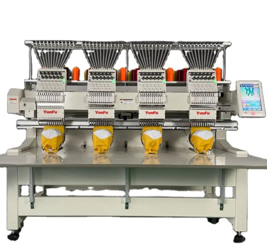 4 HEAD COMPUTERIZED EMBROIDERY Computerized Embroidery Sewing Machine