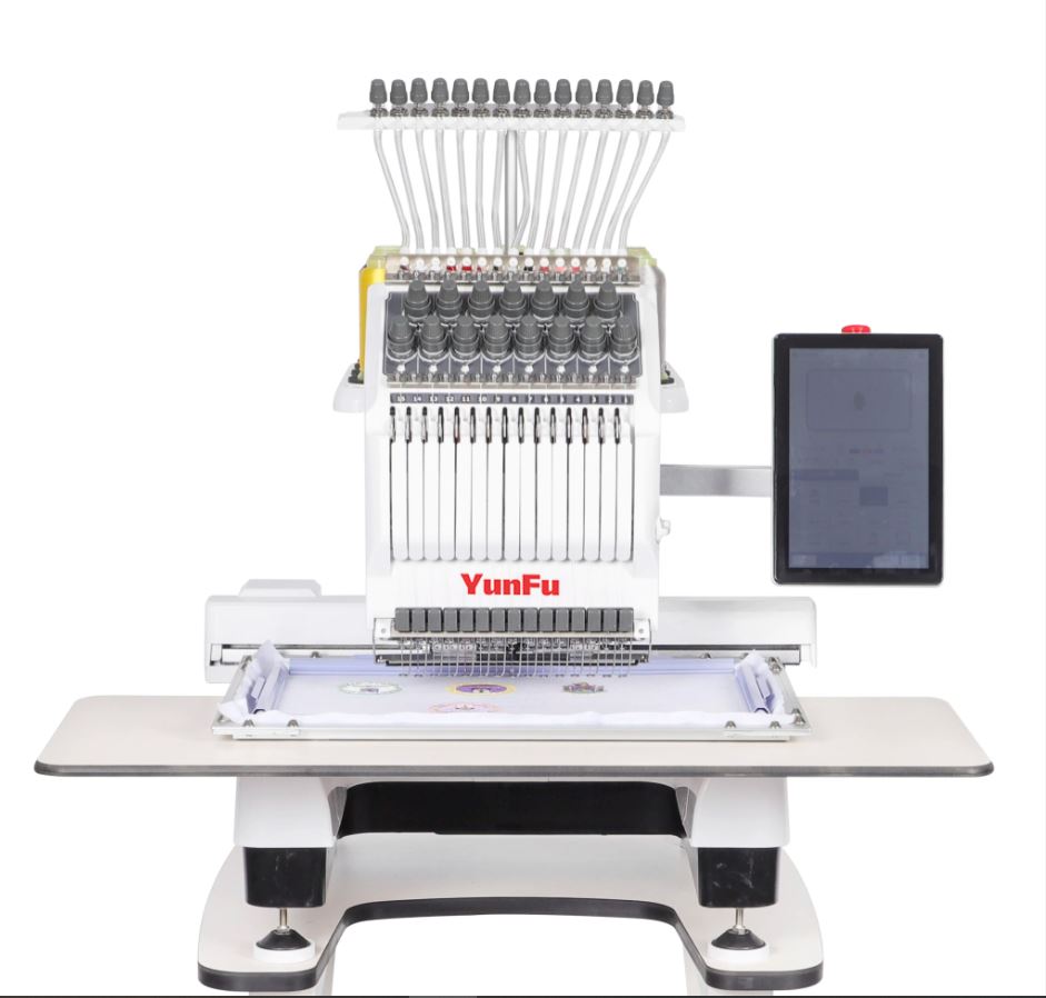 SINGLE HEAD HOME USE Computerized Embroidery Sewing Machine-