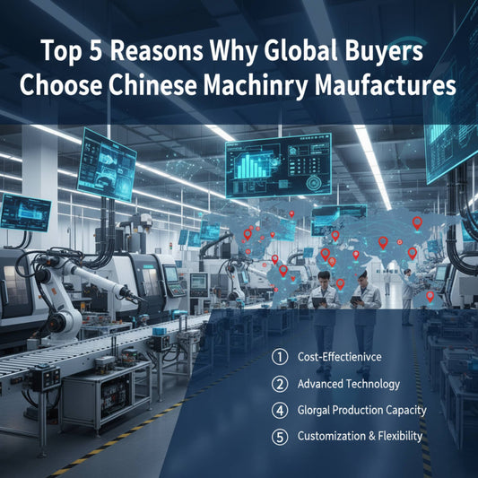 Top 5 Reasons Why Global Buyers Choose Chinese Machinery Manufacturers