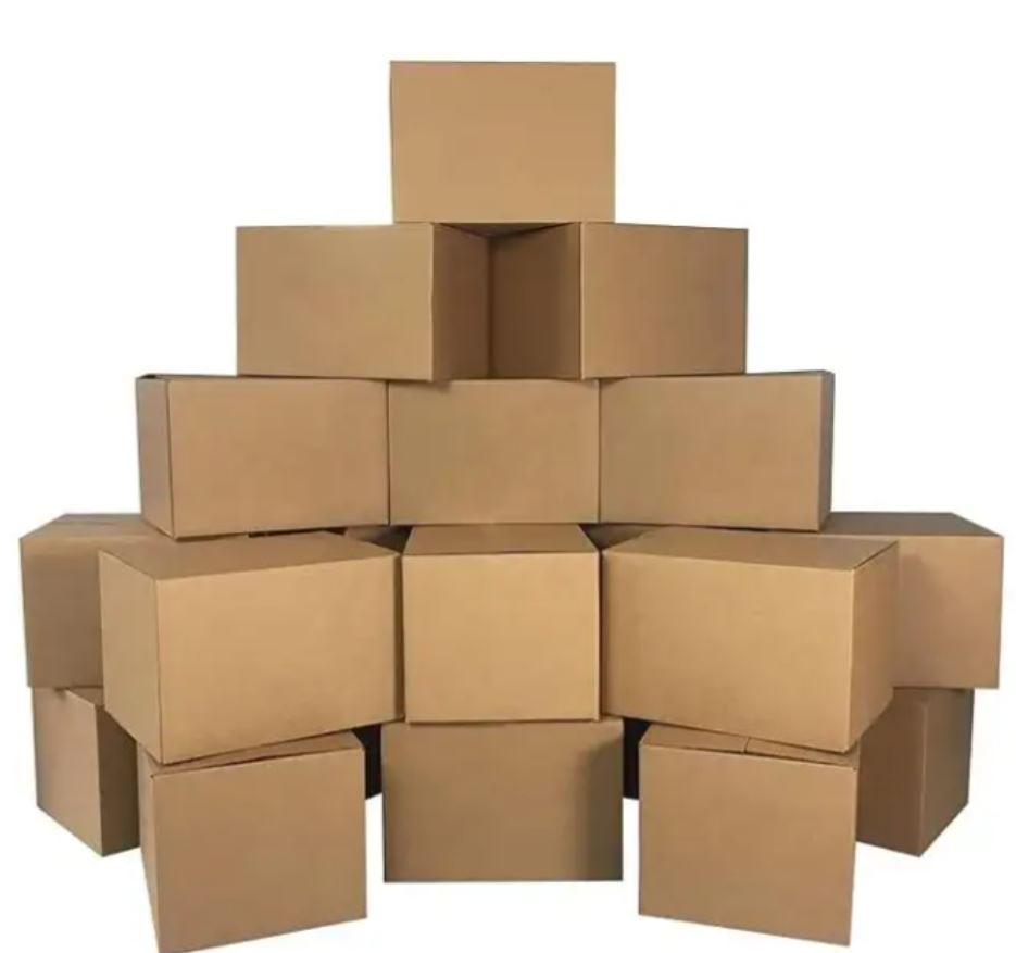 Custom Logo Printed Various Sizes Corrugated Board Packaging
