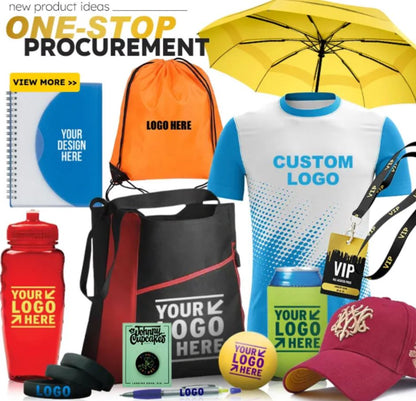 Custom Merchandising Corporate Brand With Logo