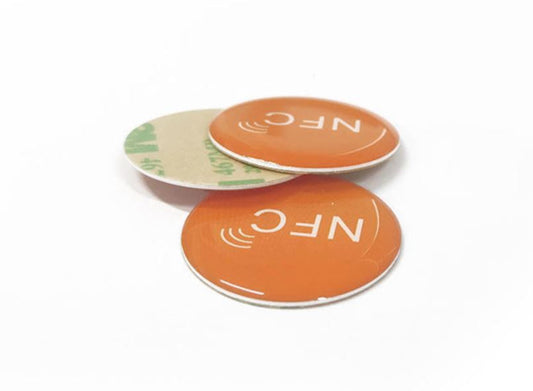 Epoxy Tag RFID Coin Round Tags with  Smart Chip