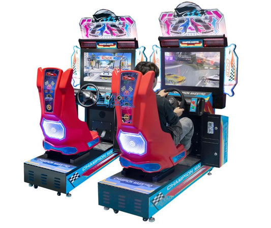 Coin Operated Arcade Car Racing Game Machine Indoor Amusement