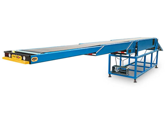 Automatic Telescopic Belt Conveyor Speed Adjustable for Truck Loading and Unloading