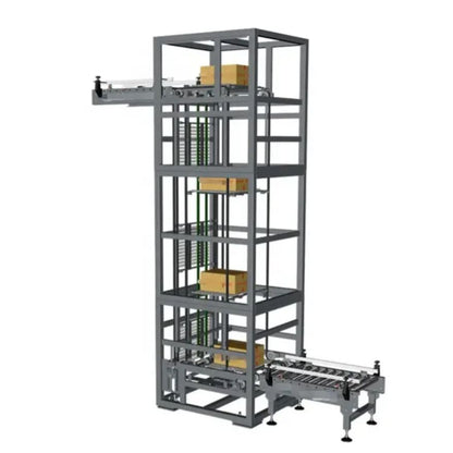 Industrial Warehouse Hydraulic Vertical Guide Rail Cargo Elevator Lift Goods