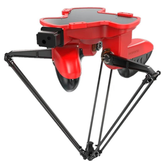 8kg Payload Delta Industrial Robot Gripper Parallel Spiders Manipulator with Visual System for Product Sorting