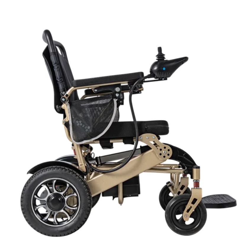 Remote Control Auto Fold Aluminum E-Wheelchair WIth Dual Motors