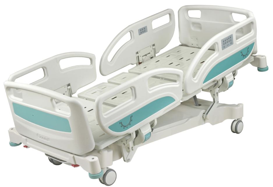 Hospital ICU 5 Functions Electric Hospital Bed with CPR Function