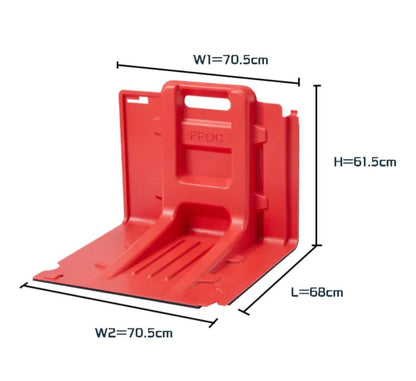 Flood Boxwall Flood Barrier / Flood Control for Gate Door