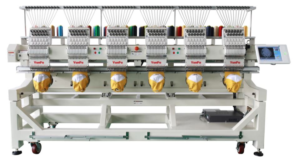 6 HEAD COMPUTERIZED EMBROIDERY Computerized Embroidery Sewing Machine