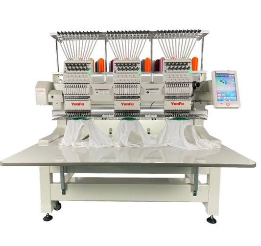 3 HEAD COMPUTERIZED EMBROIDERY Computerized Embroidery Sewing Machine