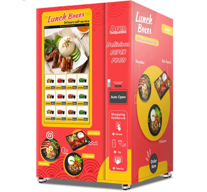 AFEN 4-Hour Self-Service Vending Machine: Instant Food Vending with 49-Inch Touch Screen