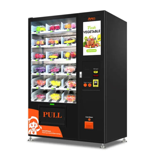 AFEN  Affordable Touch Screen Fresh Food Elevator Vending Machine with Refrigeration