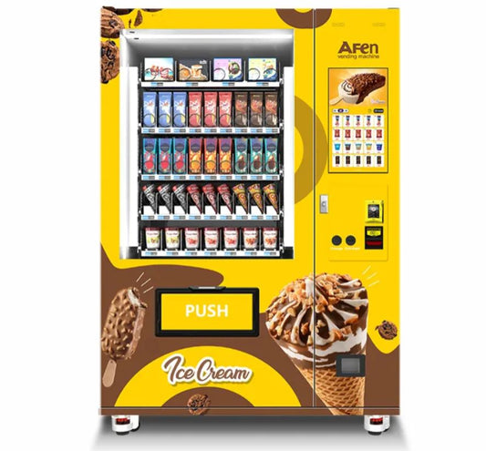 AFEN Adjustable Temperature Vending Machine: Ice Cream, Frozen Meat, and Yogurt Food Storage