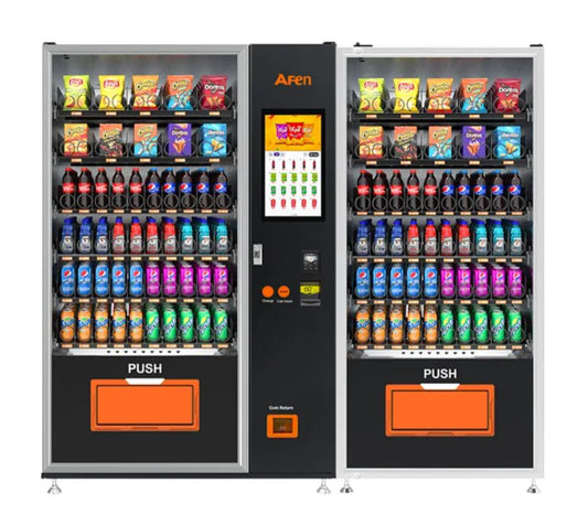 AFEN Combo Vending Machine: User-Friendly Snack and Drink Vending Solution with Touch Screen (120 SLOTS)