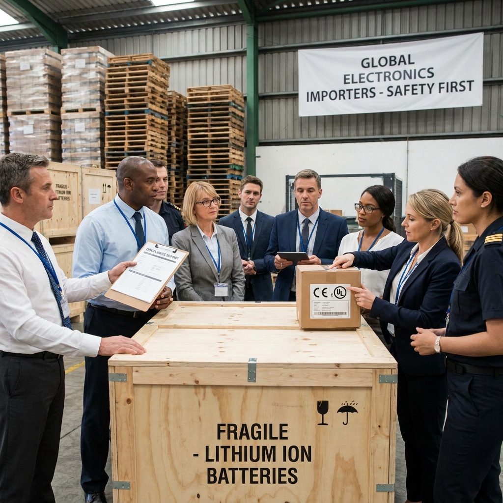 Export certification electronics importers meet batte…