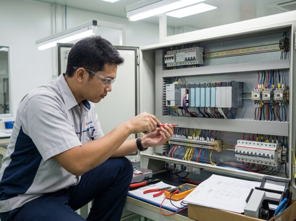 engineer wiring plc panel 202605091423