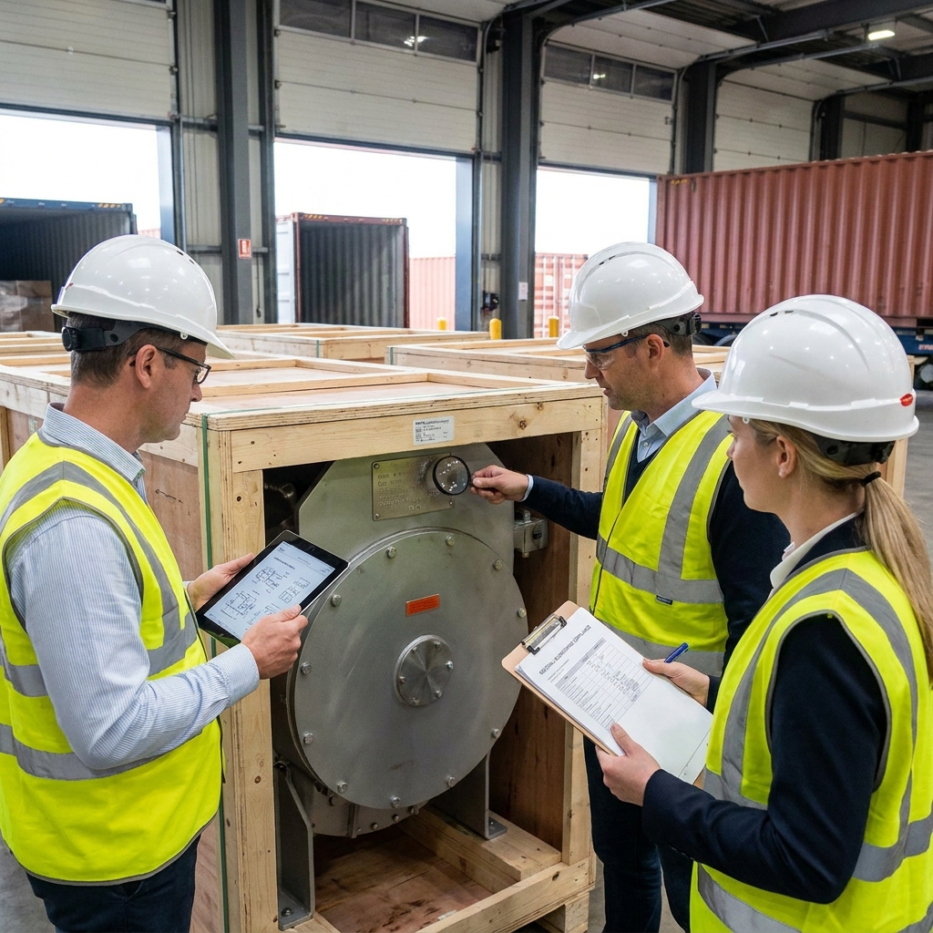 Export certification industrial buyers importing heav…