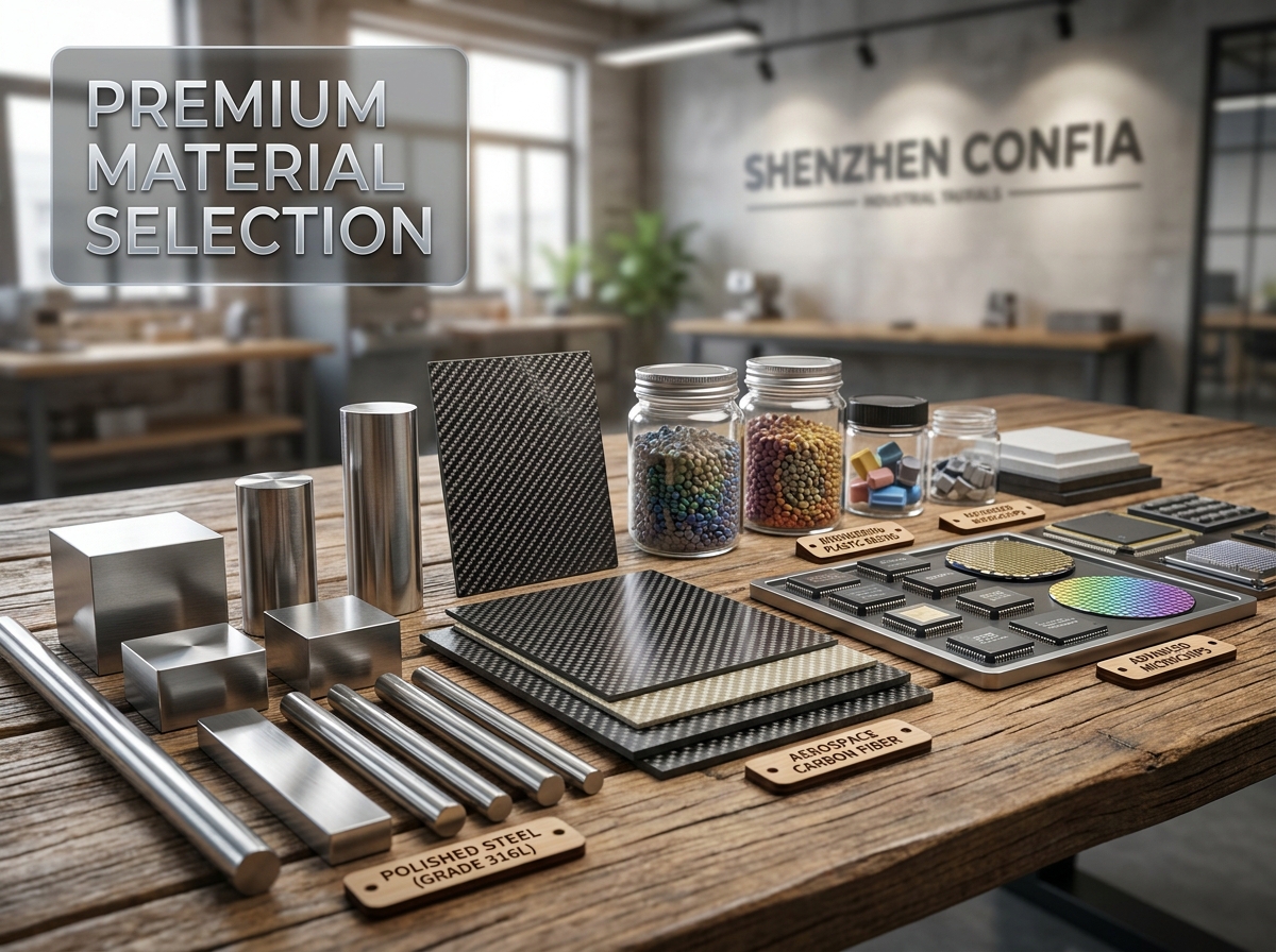 Custom Product Solutions industrial raw materials on table 202605132006
