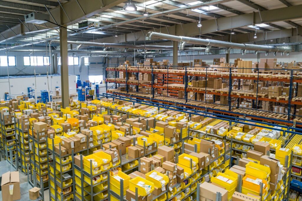 small business preparing packages for peak shipping season