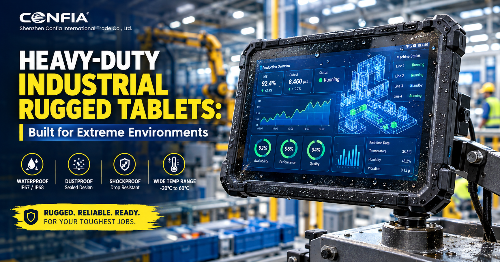 High-Performance Industrial Rugged Tablets: Features, Applications, and Sourcing Guide